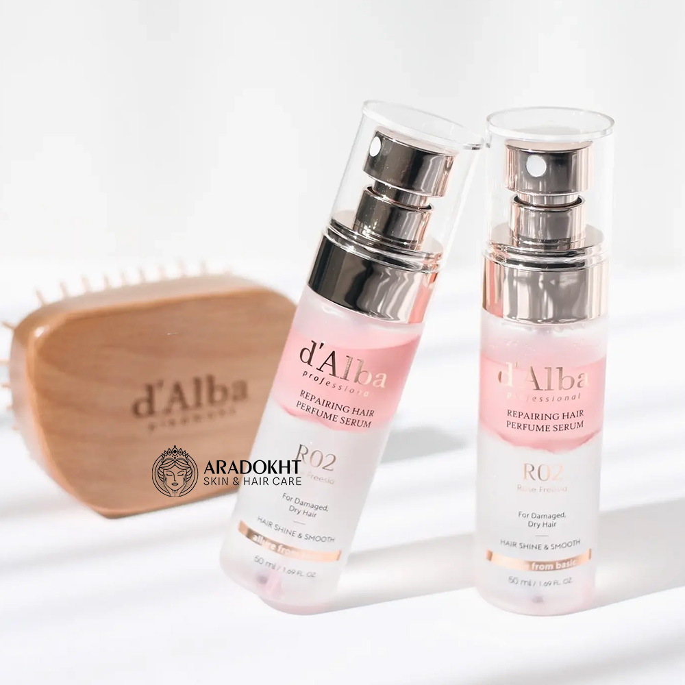 سرم موی ترمیم کننده و خوشبو کننده د البا d'Alba Professional Repairing Hair Perfume Serum