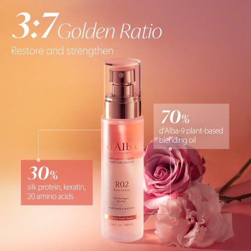 سرم موی ترمیم کننده و خوشبو کننده د البا d'Alba Professional Repairing Hair Perfume Serum