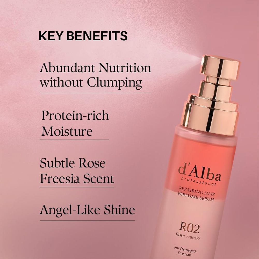 سرم موی ترمیم کننده و خوشبو کننده د البا d'Alba Professional Repairing Hair Perfume Serum