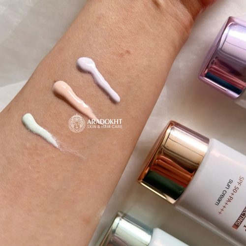 ضد آفتاب اصلاح رنگ و تون آپ بنفش د البا d'Alba Waterfull Purple Correcting Tone-Up Sun Cream