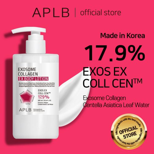 لوسیون بدن اگزوزوم کلاژن APLB ضد چروک، مرطوب کننده و تقویت سد دفاعی پوست APLB Exosome Collagen EX Body Lotion