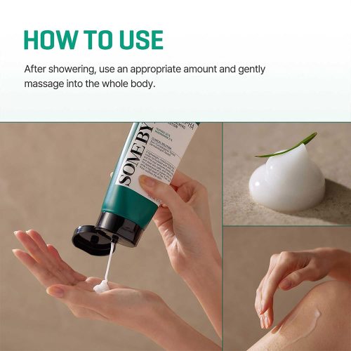 لوسیون بدن میراکل سام بای می ضدجوش، لایه بردار ملایم و تسکین دهنده پوست SOME BY MI AHA, BHA, PHA Miracle Calming Body Lotion