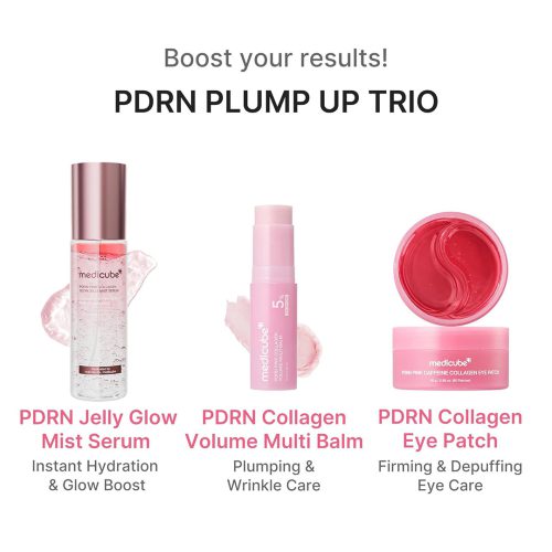 مولتی بالم PDRN و کلاژن مدی کیوب ضد چروک، ترمیم کننده و لیفت کننده پوست Medicube PDRN Pink Collagen Volume Multi Balm
