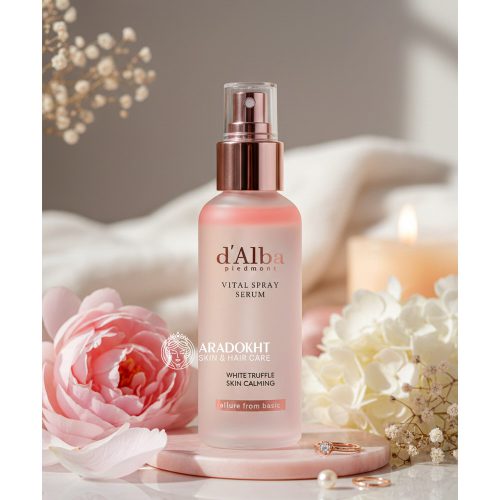 میست اسپری ترافل سفید ویتال د البا آبرسان و تسکین دهنده قوی پوست d'Alba White Truffle Vital Spray Serum