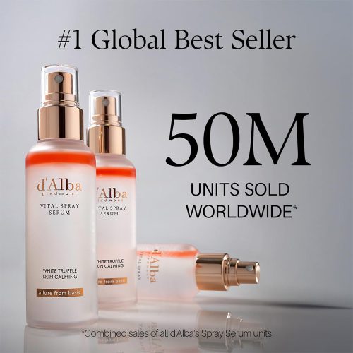 میست اسپری ترافل سفید ویتال د البا آبرسان و تسکین دهنده قوی پوست d'Alba White Truffle Vital Spray Serum