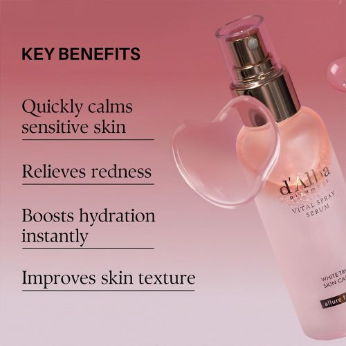 میست اسپری ترافل سفید ویتال د البا آبرسان و تسکین دهنده قوی پوست d'Alba White Truffle Vital Spray Serum
