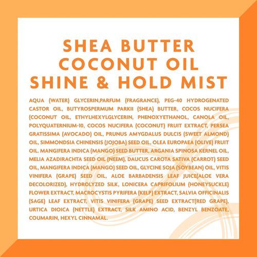 میست اسپری فیکس موی فر کانتو Cantu Coconut Oil Shine & Hold Mist