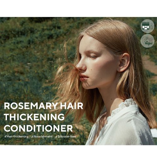 نرم کننده رزماری آروماتیکا ضد ریزش حجم دهنده، تقویت ساقه و ریشه مو Aromatica Rosemary Hair Thickening Conditioner