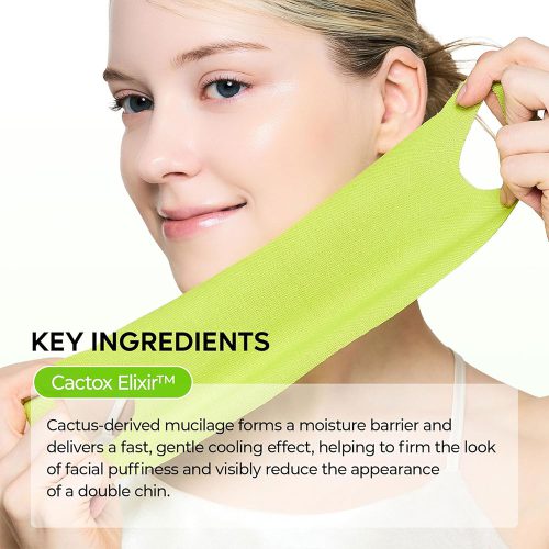 پک ماسک لیفت و خنک کننده فک و غبغب دکتر ملاکسین Dr.Melaxin Cactox Cooling V-UP Mask Set