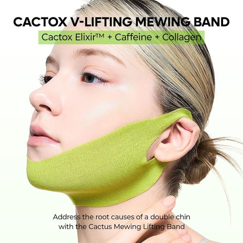 پک ماسک لیفت و خنک کننده فک و غبغب دکتر ملاکسین Dr.Melaxin Cactox Cooling V-UP Mask Set