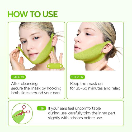 پک ماسک لیفت و خنک کننده فک و غبغب دکتر ملاکسین Dr.Melaxin Cactox Cooling V-UP Mask Set