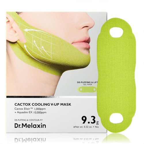 پک ماسک لیفت و خنک کننده فک و غبغب دکتر ملاکسین Dr.Melaxin Cactox Cooling V-UP Mask Set