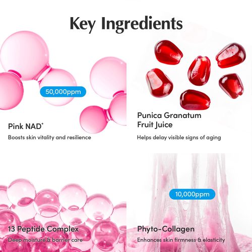 کرم +NAD و پپتاید اکوال بری ضد چروک و جوانساز پوست EQQUALBERRY NAD+ Peptide Boosting Cream
