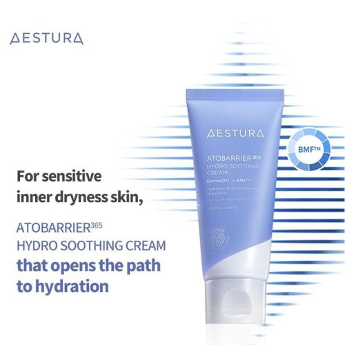 ژل کرم اتو بریر 365 استرا ترمیم کننده، تسکین دهنده و مرطوب کننده پوست AESTURA Ato Barrier 365 Hydro Soothing Cream