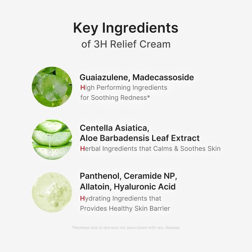 کرم ترمیم کننده و تسکین دهنده 3H مدی کیوب Medicube 3H Daily Relief Cream