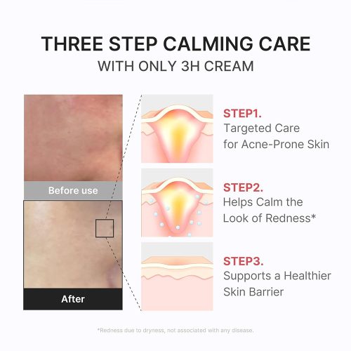 کرم ترمیم کننده و تسکین دهنده 3H مدی کیوب Medicube 3H Daily Relief Cream