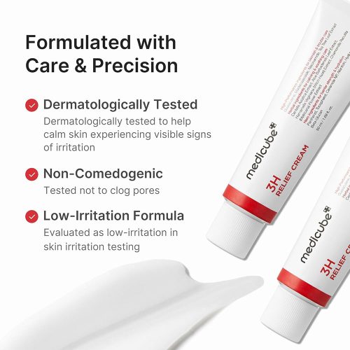 کرم ترمیم کننده و تسکین دهنده 3H مدی کیوب Medicube 3H Daily Relief Cream