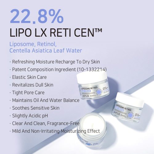 کرم رتینول لیپوزومی APLB ضد چروک و جوانساز پوست APLB Liposome Retinol LX Cream