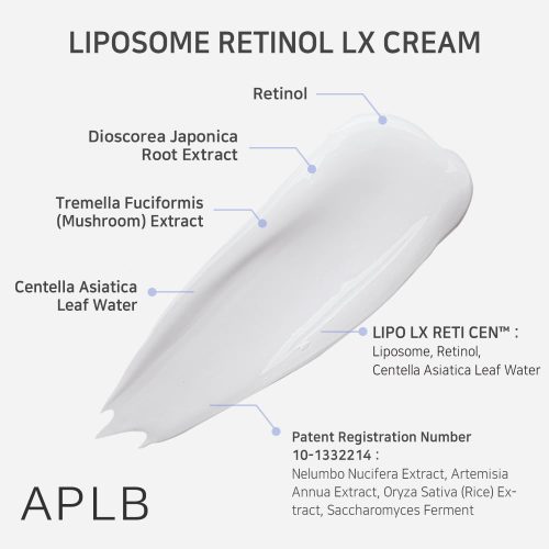 کرم رتینول لیپوزومی APLB ضد چروک و جوانساز پوست APLB Liposome Retinol LX Cream