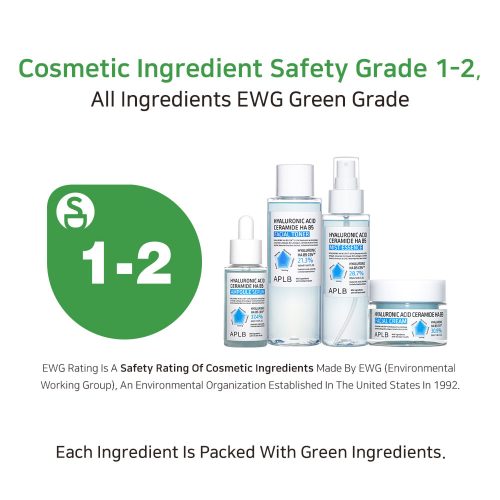 کرم هیالورونیک اسید، سراماید و پنتنول APLB ترمیم کننده، آبرسان و تسکین دهنده پوست APLB Hyaluronic Acid Ceramide HA B5 Facial Cream