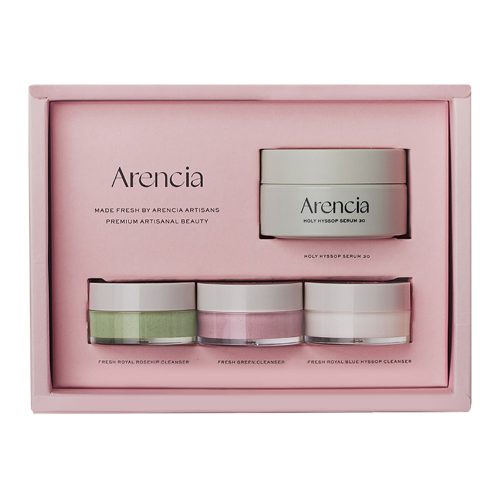 کیت 4 عددی شوینده و سرم آرنسیا Arencia 4PCS Discovery Kit Complete Skincare Set