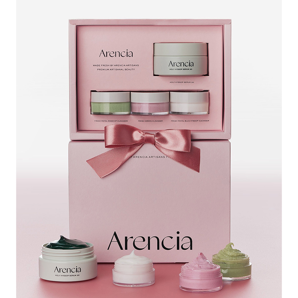 کیت 4 عددی شوینده و سرم آرنسیا Arencia 4PCS Discovery Kit Complete Skincare Set