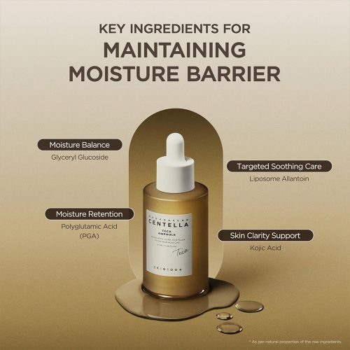 آمپول ترمیم کننده و تسکین دهنده سنتلا تیکا اسکین 1004 SKIN1004 Madagascar Centella Teca Ampoule