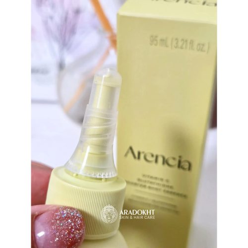 اسنس ویتامین سی و گلوتاتیون آرنسیا ضد لک، روشن کننده و تقویت سد دفاعی پوست Arencia Vitamin C Glutathione Booster Shot Essence