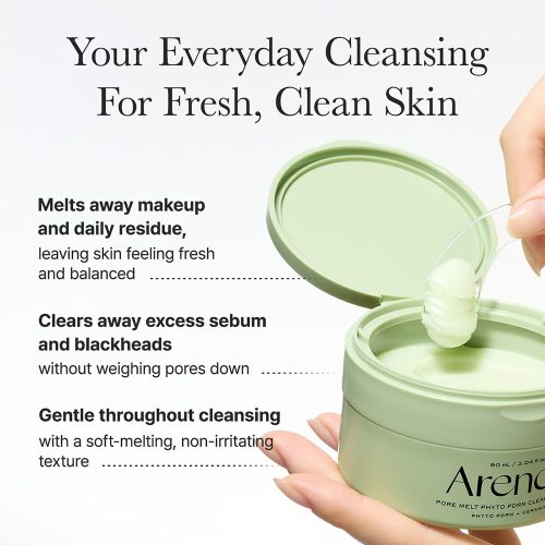 بالم پاک کننده عمقی منافذ و ضد جوش فیتو PDRN آرنسیا ARENCIA Pore Melt Phyto PDRN Cleansing Balm