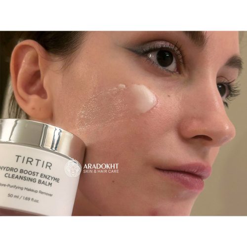 بالم پاک کننده کنترل منافذ و مرطوب کننده هیدروبوست تیر تیر TIRTIR Hydro Boost Enzyme Cleansing Balm