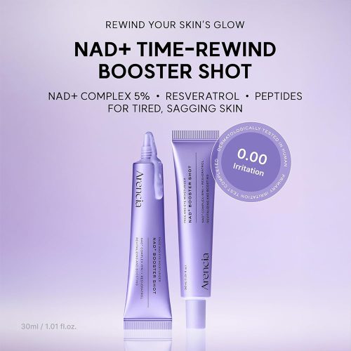بوستر شات دور چشم و صورت +NAD آرنسیا ضد چروک و جوانساز پوست Arencia NAD+ Booster Shot