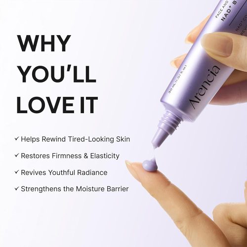 بوستر شات دور چشم و صورت +NAD آرنسیا ضد چروک و جوانساز پوست Arencia NAD+ Booster Shot