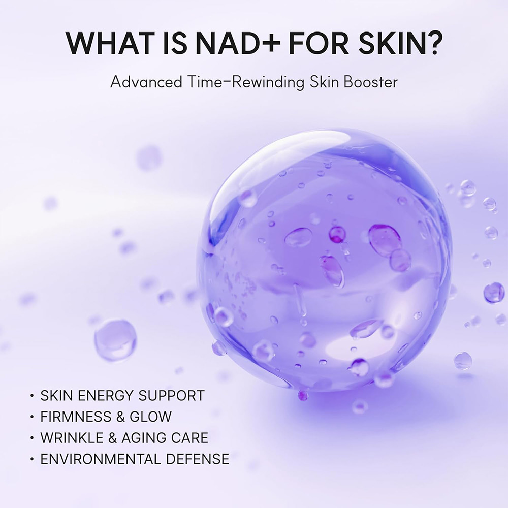 بوستر شات دور چشم و صورت +NAD آرنسیا ضد چروک و جوانساز پوست Arencia NAD+ Booster Shot