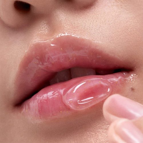 تریتمنت لب گل صد تومانی لانیژ ضد چروک و ترمیم کننده لب های خشک و آسیب دیده LANEIGE Bouncy & Firm Lip Treatment