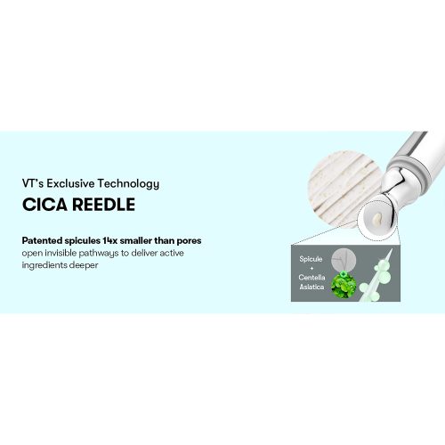 دور چشم ویبره دار PDRN وی تی کازمتیک آبرسان، ترمیم کننده، روشن کننده و جوانساز پوست VT Cosmetics PDRN Reedle Shot Eye Lifter