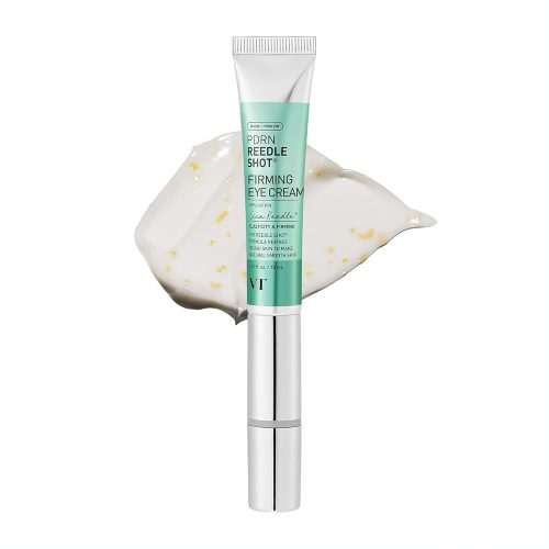 دور چشم ویبره دار PDRN وی تی کازمتیک آبرسان، ترمیم کننده، روشن کننده و جوانساز پوست VT Cosmetics PDRN Reedle Shot Eye Lifter