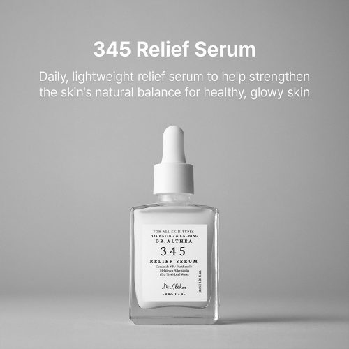 سرم ترمیم کننده جای جوش 345 دکتر التیا آبرسان و تسکین دهنده پوست Dr. Althea 345 Relief Serum