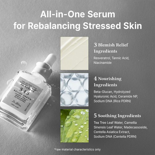 سرم ترمیم کننده جای جوش 345 دکتر التیا آبرسان و تسکین دهنده پوست Dr. Althea 345 Relief Serum