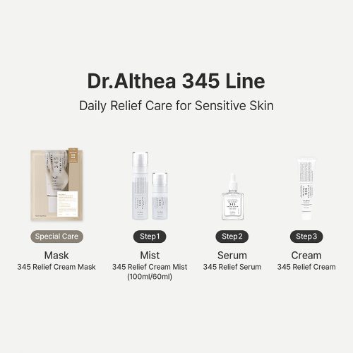 سرم ترمیم کننده جای جوش 345 دکتر التیا آبرسان و تسکین دهنده پوست Dr. Althea 345 Relief Serum