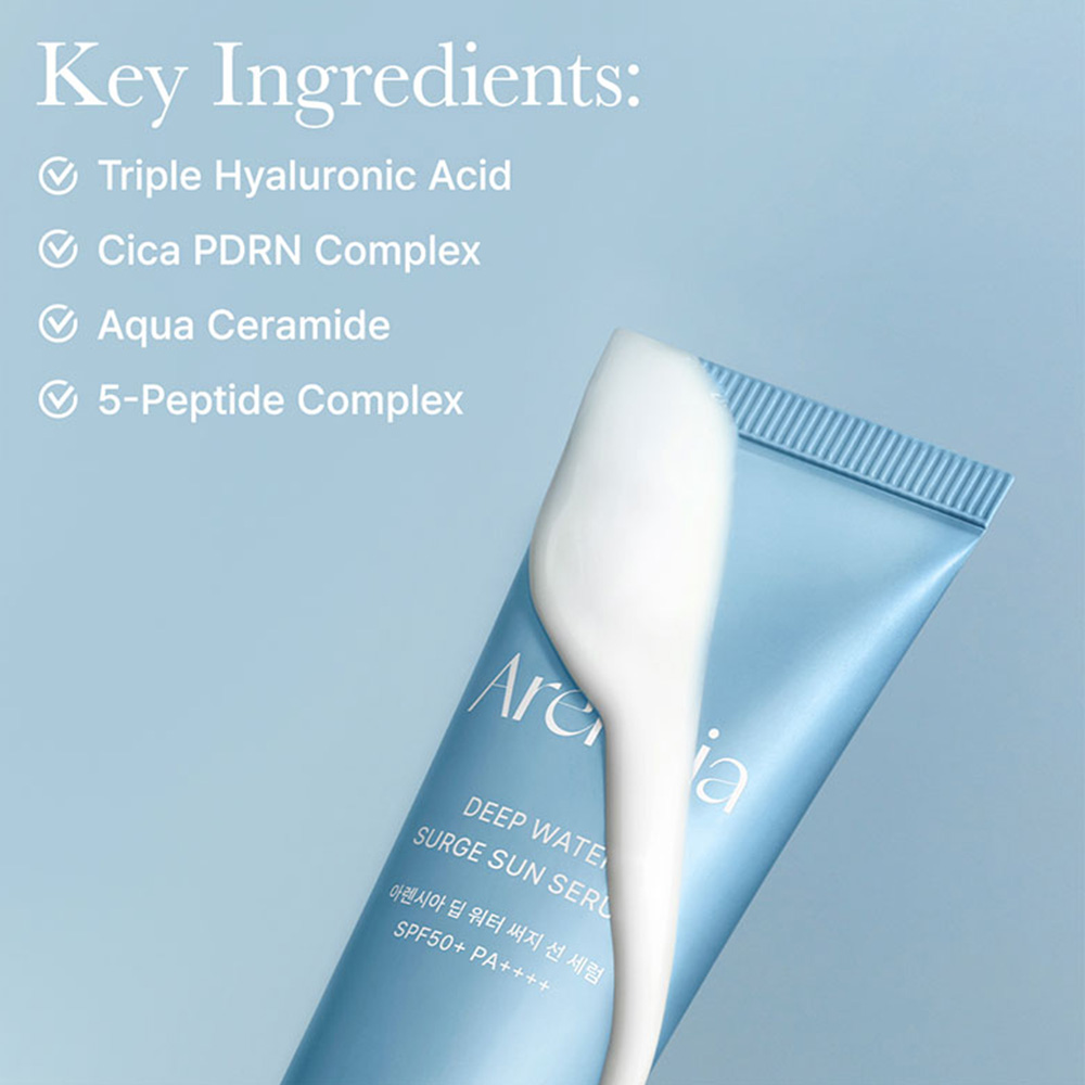 سرم ضد آفتاب آبرسان آرنسیا Arencia Deep Water Surge Sun Serum