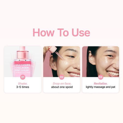 سرم مولتی PDRN کلاژن و EGF پیوریتو ضد چروک و جوانساز، ترمیم و تقویت پوست Purito SEOUL Multi PDRN Collagen EGF Serum