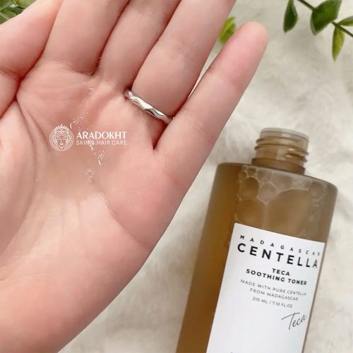 سوتینگ تونر سنتلا تیکا اسکین 1004 تسکین دهنده و ترمیم کننده پوست SKIN1004 Madagascar Centella Teca Soothing Toner