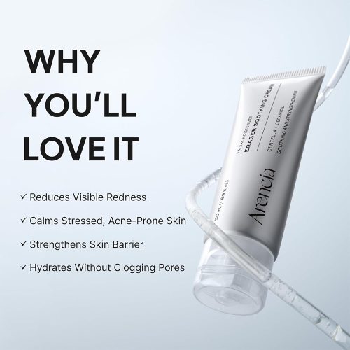 سوتینگ کرم تسکین دهنده و مرطوب کننده آرنسیا Arencia Eraser Soothing Cream