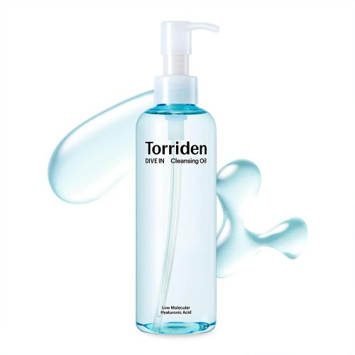 شوینده روغنی ریز مولکولی هیالورونیک اسید توریدن آبرسان عمقی و کنترل منافذ پوست Torriden DIVE IN Cleansing Oil