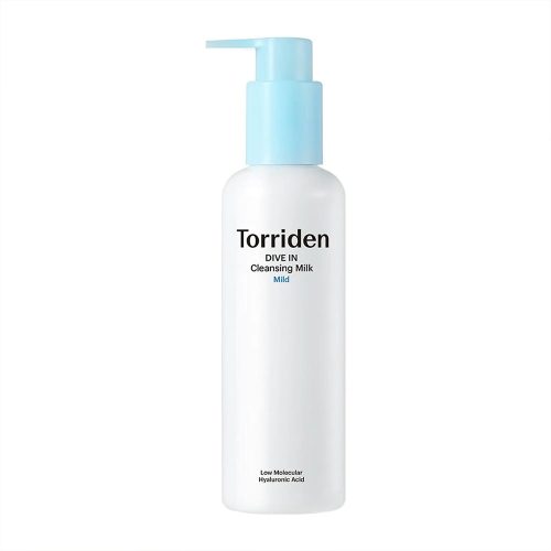 شوینده میلکی هیالورونیک اسید ریزمولکولی توریدن Torriden Dive-in Low Molecular Hyaluronic Acid Cleansing Milk