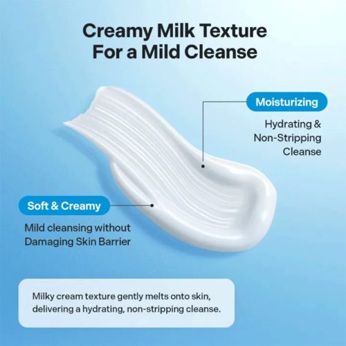 شوینده میلکی هیالورونیک اسید ریزمولکولی توریدن Torriden Dive-in Low Molecular Hyaluronic Acid Cleansing Milk