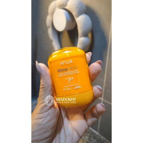 ضد آفتاب استیکی درخشان و شفاف کننده آنوا Anua Invisible Glow Finish Sunscreen Stick
