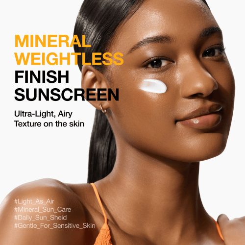 ضد آفتاب سبک مینرال آنوا آبرسان، ترمیم و تقویت سد دفاعی پوست Anua Mineral Weightless Finish Sunscreen