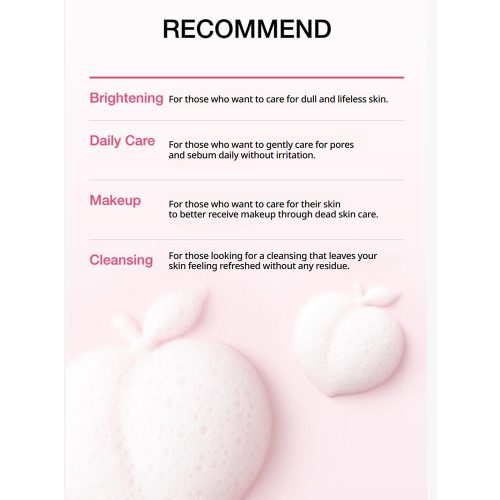 فوم شوینده روشن کننده هلو نیاسین آنوا Anua Peach Niacin Spread Cleansing Foam