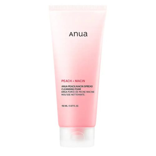 فوم شوینده روشن کننده هلو نیاسین آنوا Anua Peach Niacin Spread Cleansing Foam